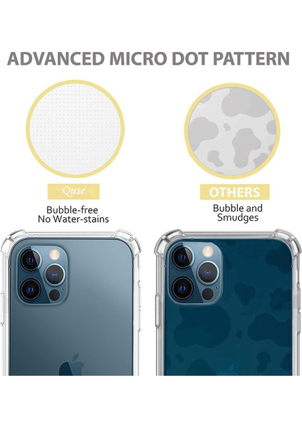 Apple iPhone 12 Pro Max Ultra İnce Antishock Şeffaf Silikon Kılıf