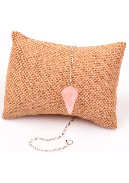 Küçük Boy Pembe Kuvars Taşı Pandül