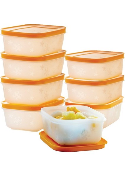 Alaska Buzdolabı Saklama Kabı 8 x 450 ml