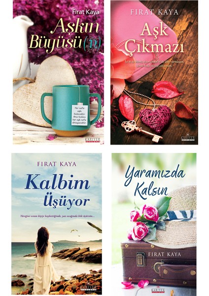 Edebiyat Seti 1 - 4 Kitap - Fırat Kaya