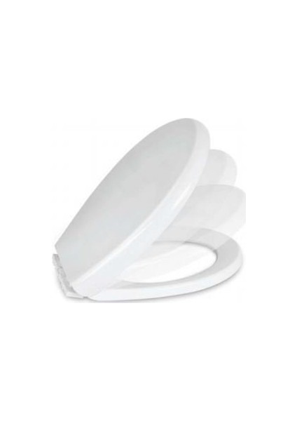 Ipek Soft Thermoplast Yavaş Kapanan Klozet Kapağı