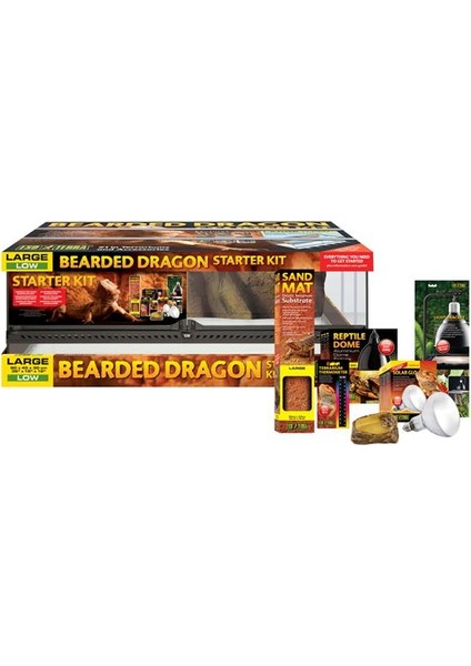 Bearded Dragon Teraryum Kit 90X45X30CM