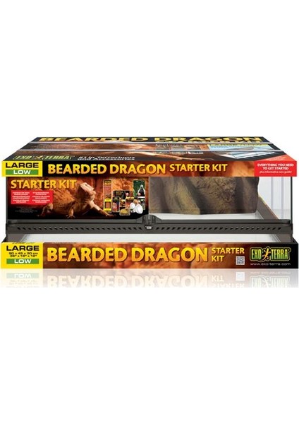 Bearded Dragon Teraryum Kit 90X45X30CM