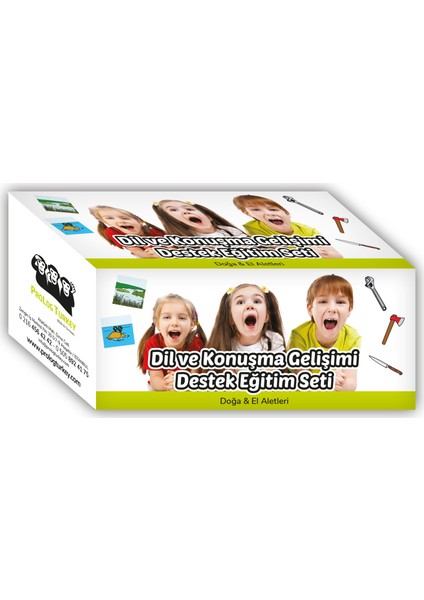 Dil ve Konuşma Gelişimi Destek Eğitim Seti - Mekanlar, Meyveler, Sebzeler