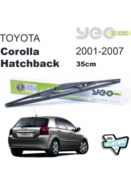 Toyota Corolla Hb Arka Silecek 2001-2007