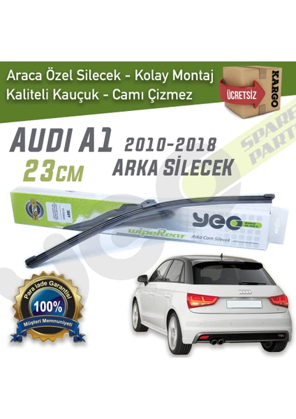 Audi A1 Arka Silecek 2010-2018