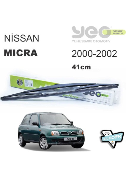 Nissan Micra Arka Silecek 2000-2002