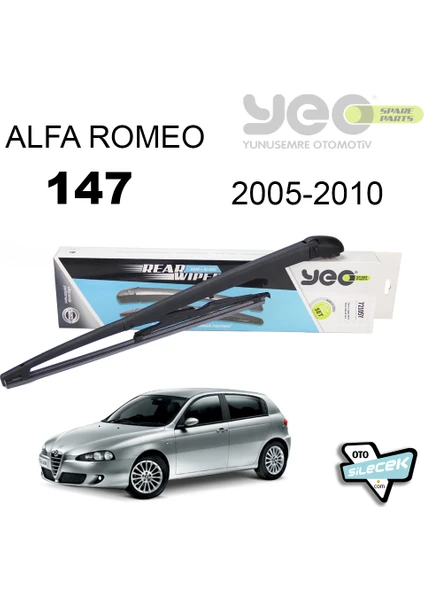 Alfa Romeo 147 Arka Silecek ve Kolu 2005-2010