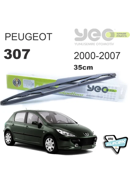 Peugeot 307 Arka Silecek 2000-2007