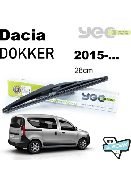 Dacia Dokker Arka Silecek 2015-..