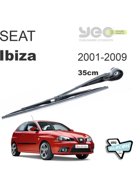 Seat Ibiza Arka Silecek Kolu ve Süpürgesi 1993-2006