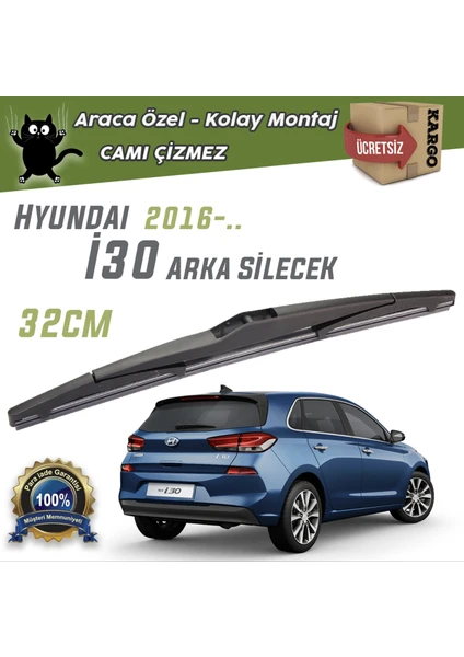 Hyundai I30 Yeo Arka Silecek 2016-..