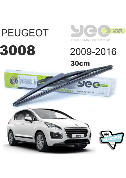 Peugeot 3008 Arka Silecek 2009-2016