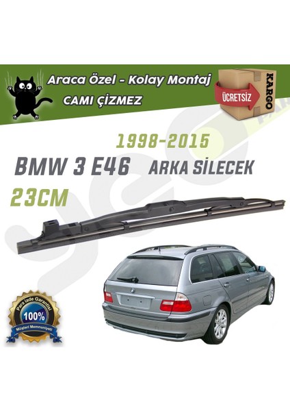 Bmw 3 E46 Touring 1998-2015 Yeo Arka Silecek