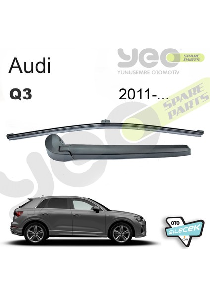 Audi Q3 Arka Silecek Kolu Set 2011-..