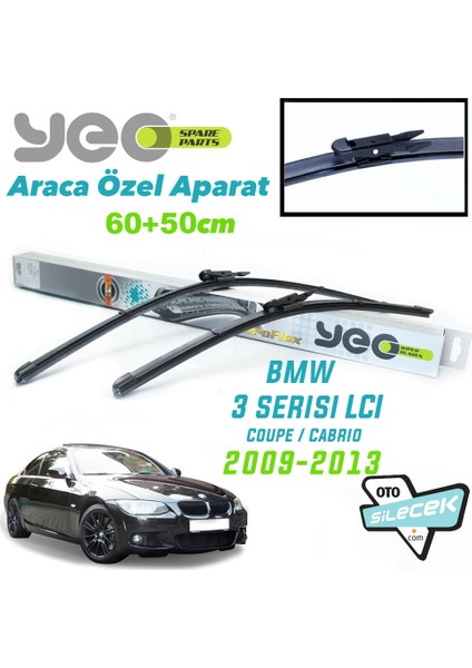 Bmw 3 Serisi Coupe Lcı / Cabrio Lcı Silecek Takımı Yeo 2009-20013