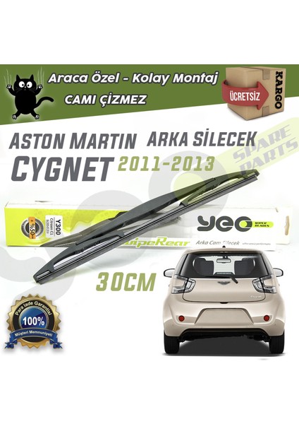 Aston Martin Cygnet Yeo Arka Silecek 2011-2013