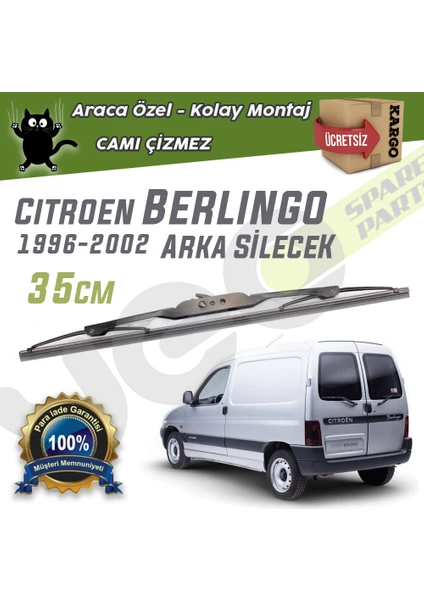 Citroen Berlingo Yeo Arka Silecek 1996-2002