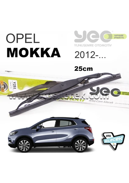 Opel Mokka 25CM Arka Silecek 2012-..