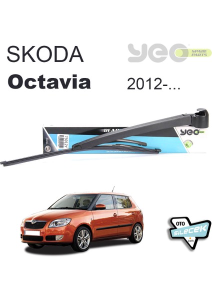 Skoda Octavia / Octavia Combi Arka Silecek ve Kolu 2012-..