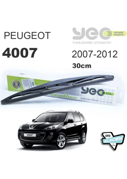 Peugeot 4007 Arka Silecek 2007-2012