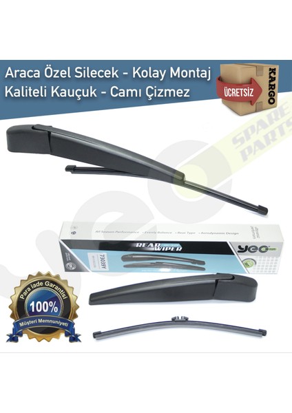 Bmw X3 Arka Silecek Kolu Set 2018-..