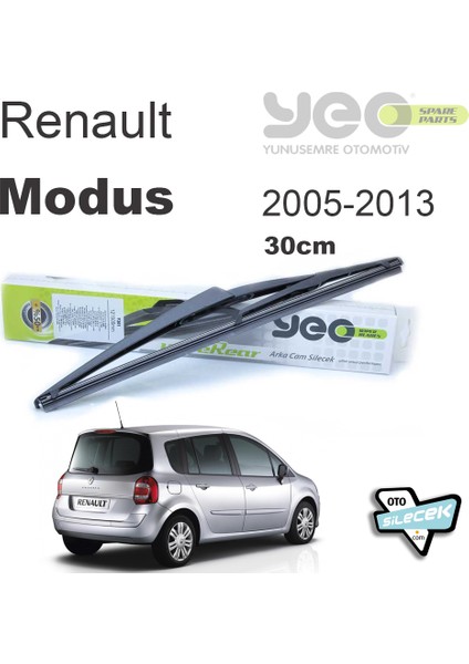 Renault Modus Arka Silecek 2005-2013