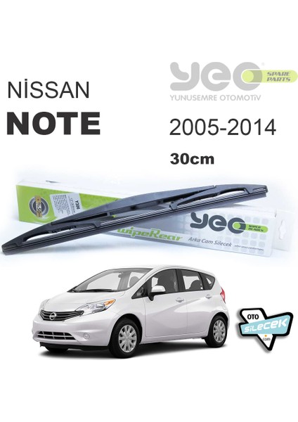 Nissan Note Arka Silecek 2005-2014