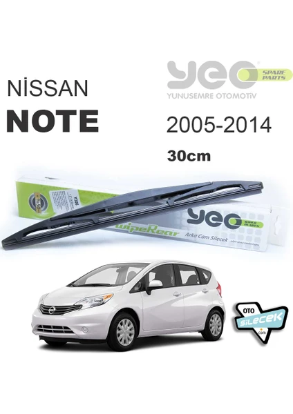 Nissan Note Arka Silecek 2005-2014