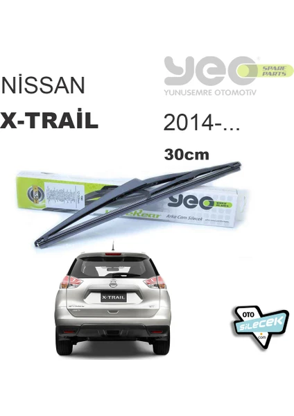 Nissan X-Trail Arka Silecek 2014-..