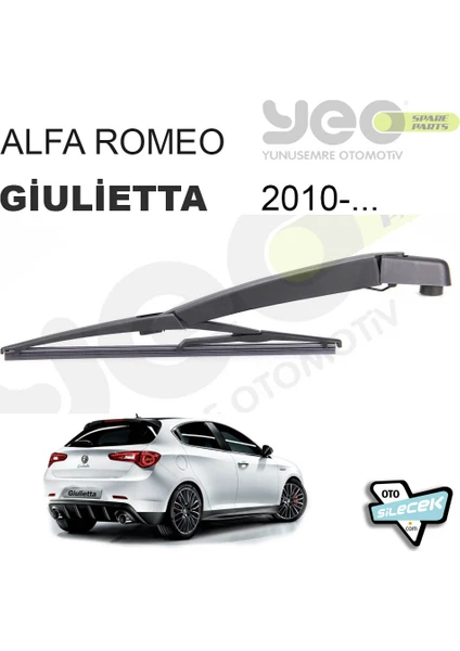 Alfa Romeo Giulietta Arka Silecek Kolu ve Süpürgesi 2010-..