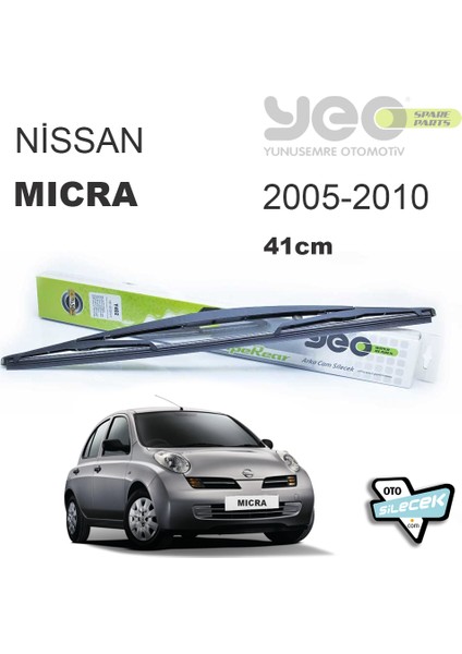 Nissan Micra Arka Silecek 2005-2010