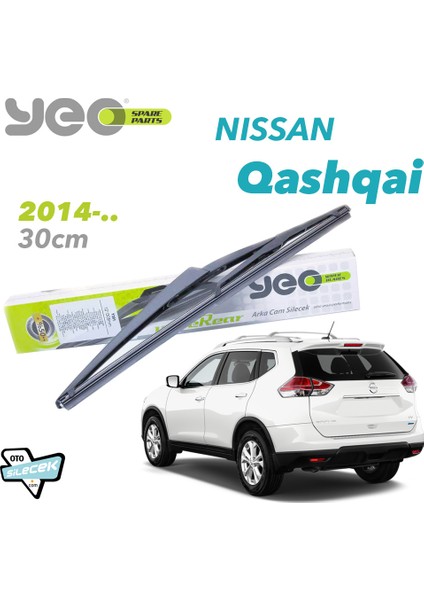 Nissan Qashqai Arka Silecek 2014 -... Yeo Wiperear