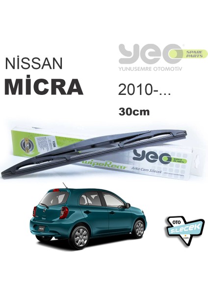 Nissan Micra Arka Silecek 2010-..