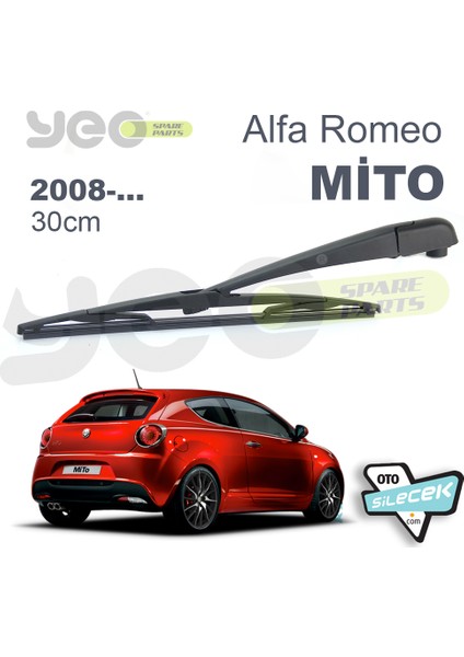 Alfa Romeo Mito Arka Silecek Kolu ve Süpürgesi 2008-..