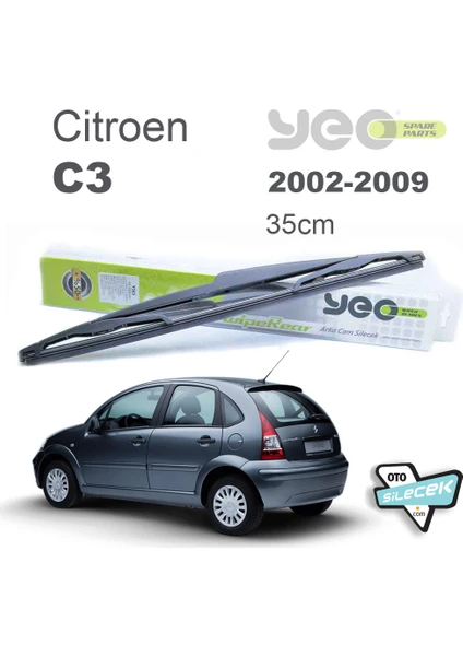 Citroen C3 Arka Silecek 2002-2009