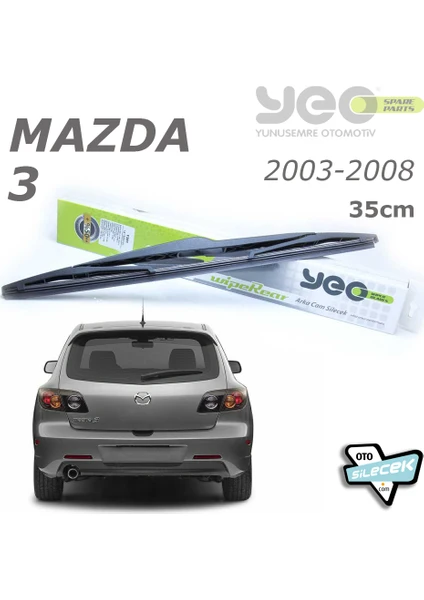 Mazda 3 Arka Silecek 2003-2008