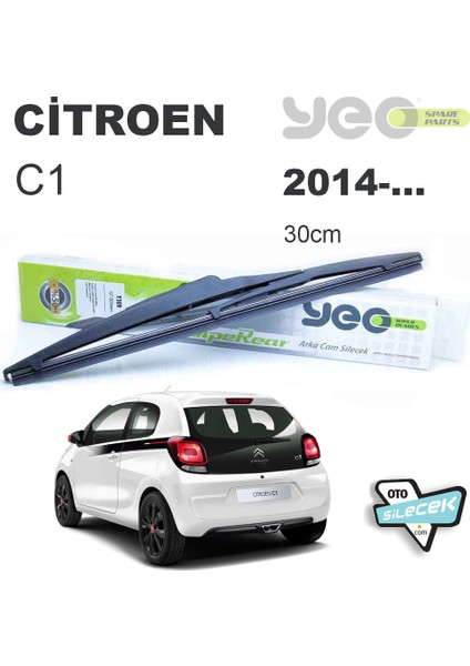 Citroen C1 Arka Silecek 2014-..