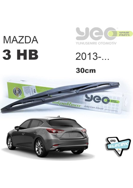 Mazda 3 Hb Yeo Wiperear Arka Silecek 2013-...