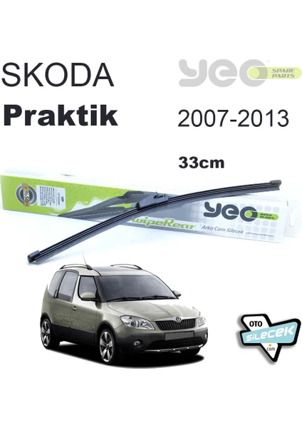 Skoda Praktik Arka Silecek 2007-2013 Yeo Wiperear