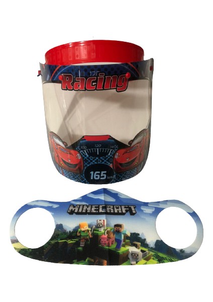 Racing Siperlik + Minecraft Maske