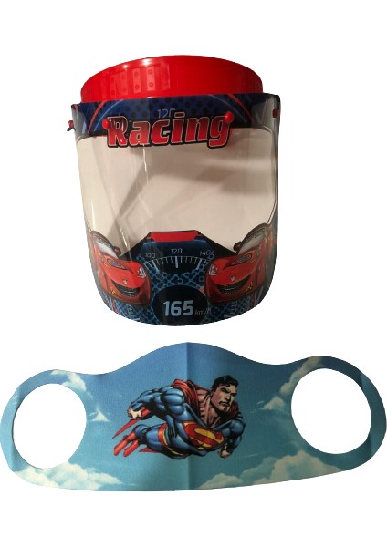 Racing Siperlik + Süperman Maske