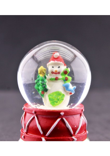 Kardan Adam Temalı Mini Boy Işıklı Yılbaşı Kar Küresi 6.5 cm C fiyatları