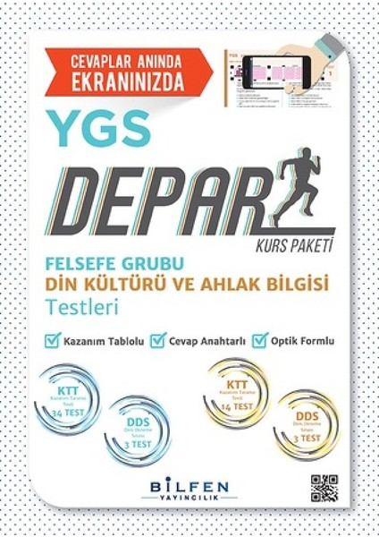 Bilfen Yayınları YGS Felsefe-Din Kültürü Depar Kurs Paketi Tek Öğrencilik