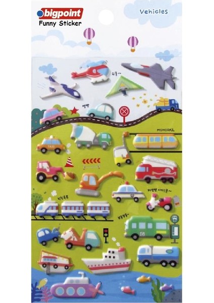 Sticker Karışık Araçlar