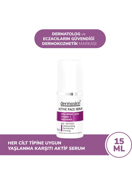 Aktif Yüz Serumu 15 ml