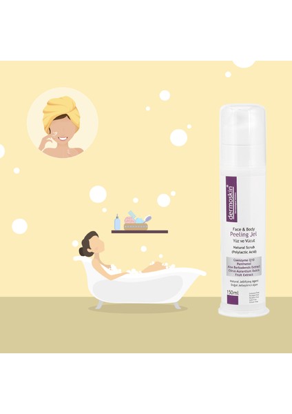 Yüz Ve Vücut Peeling Jel 150 Ml