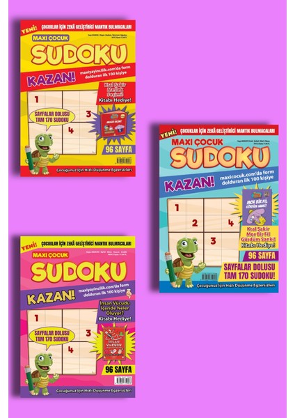 Çocuk Sudoku Set 1