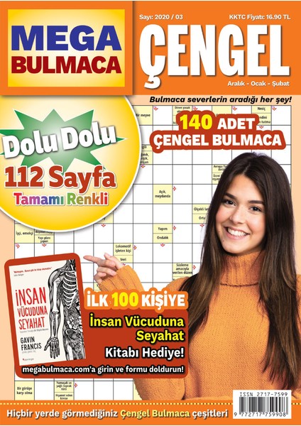 Mega Çengel Bulmaca 2020/03