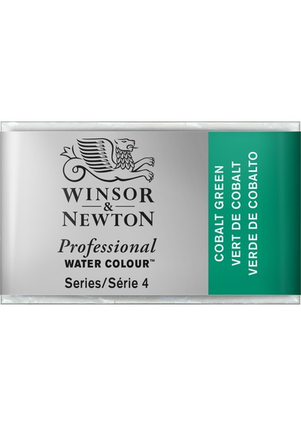 Winsor & Newton : Professional : Tam Tablet Suluboya : Cobalt Green 184 S.4